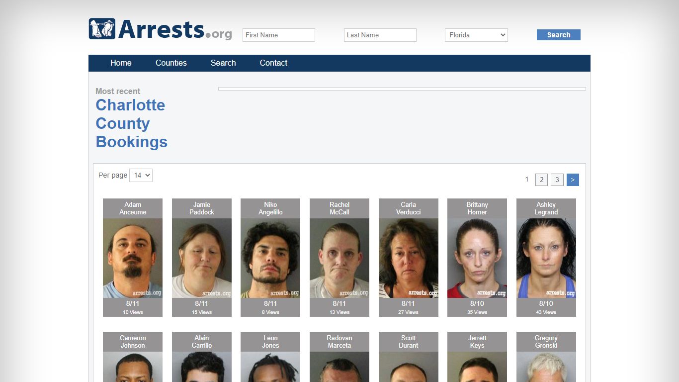 Charlotte County Arrests and Inmate Search