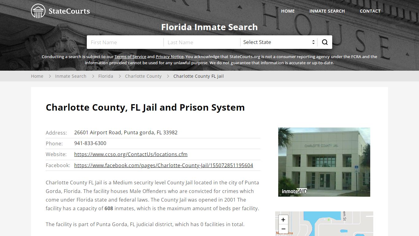 Charlotte County FL Jail Inmate Records Search, Florida ...